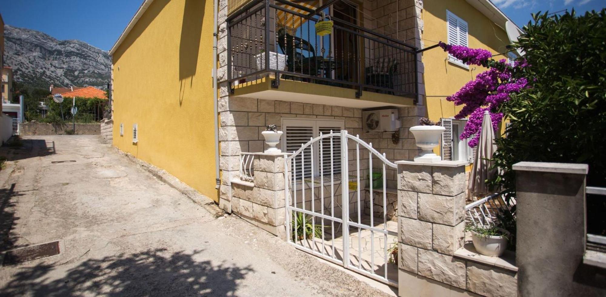Apartment Zelja Orebić Exterior foto